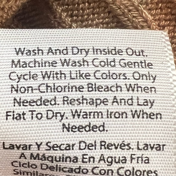 Sofia Vergara Dress Women's XXXL Tan Ribbed Midi Cut Out Back Opening 3X Plus - Picture 16 of 16